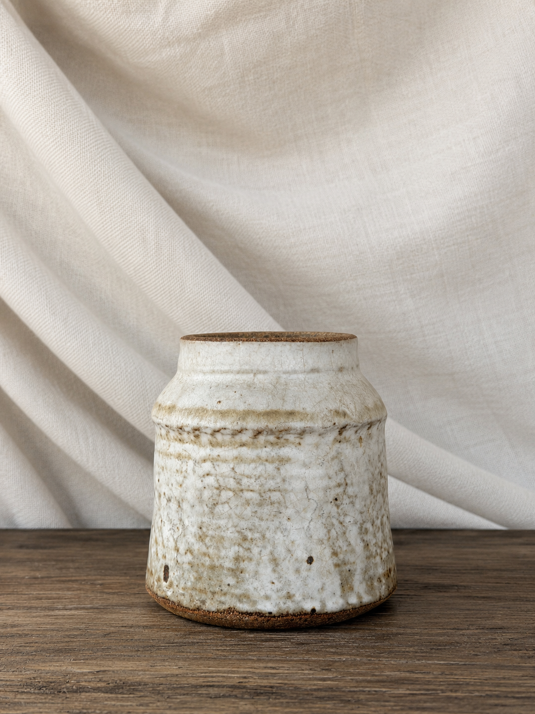 Speckled Ceramic Jar / Vase