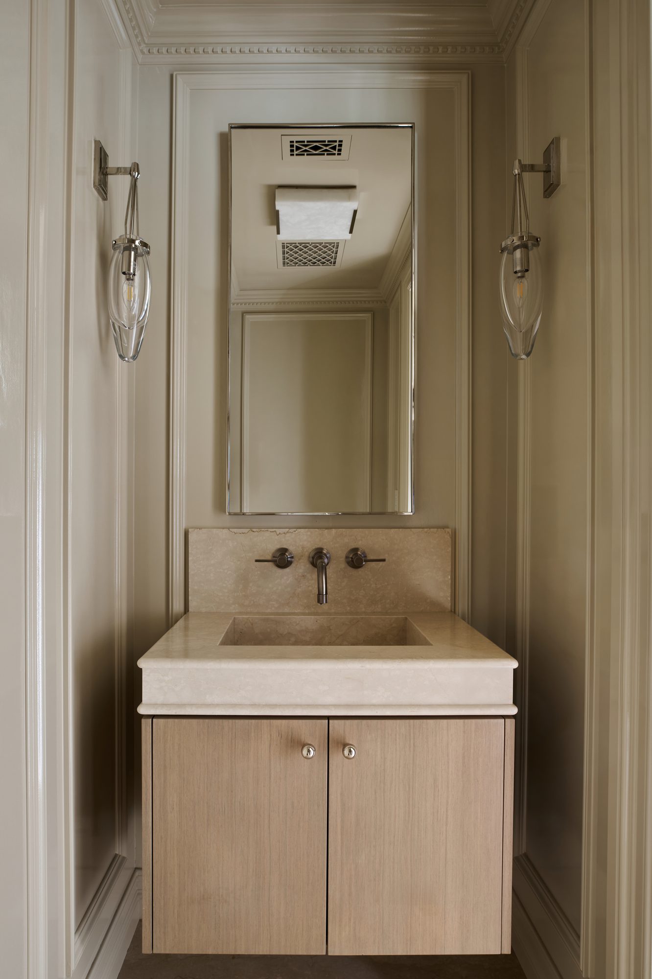 Casa Marfil guest powder room