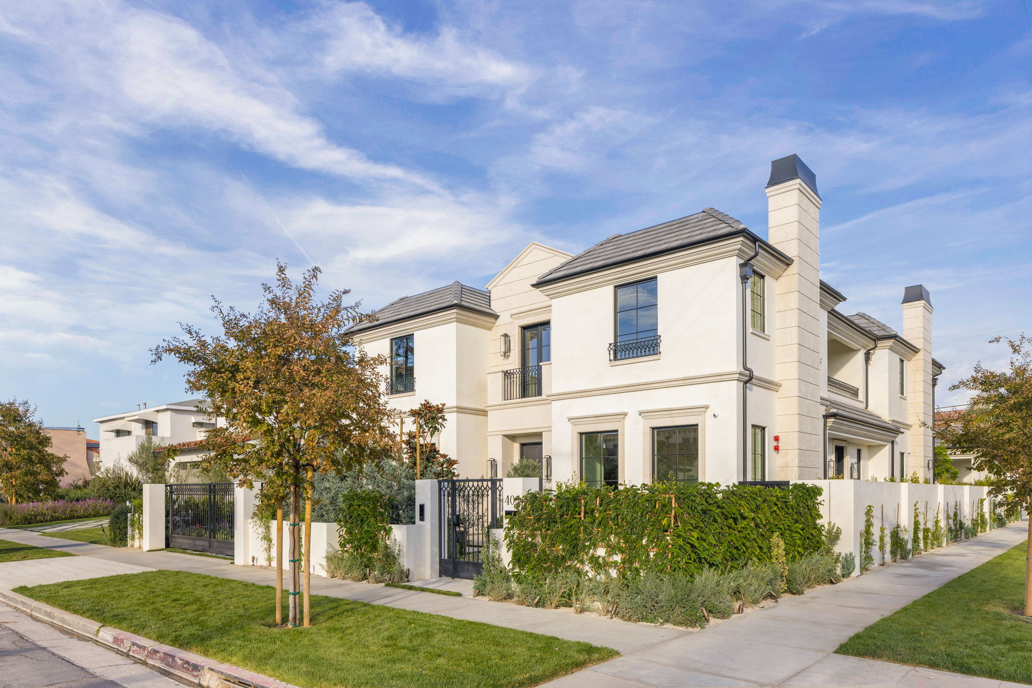 The Magnolia House exterior angled street view