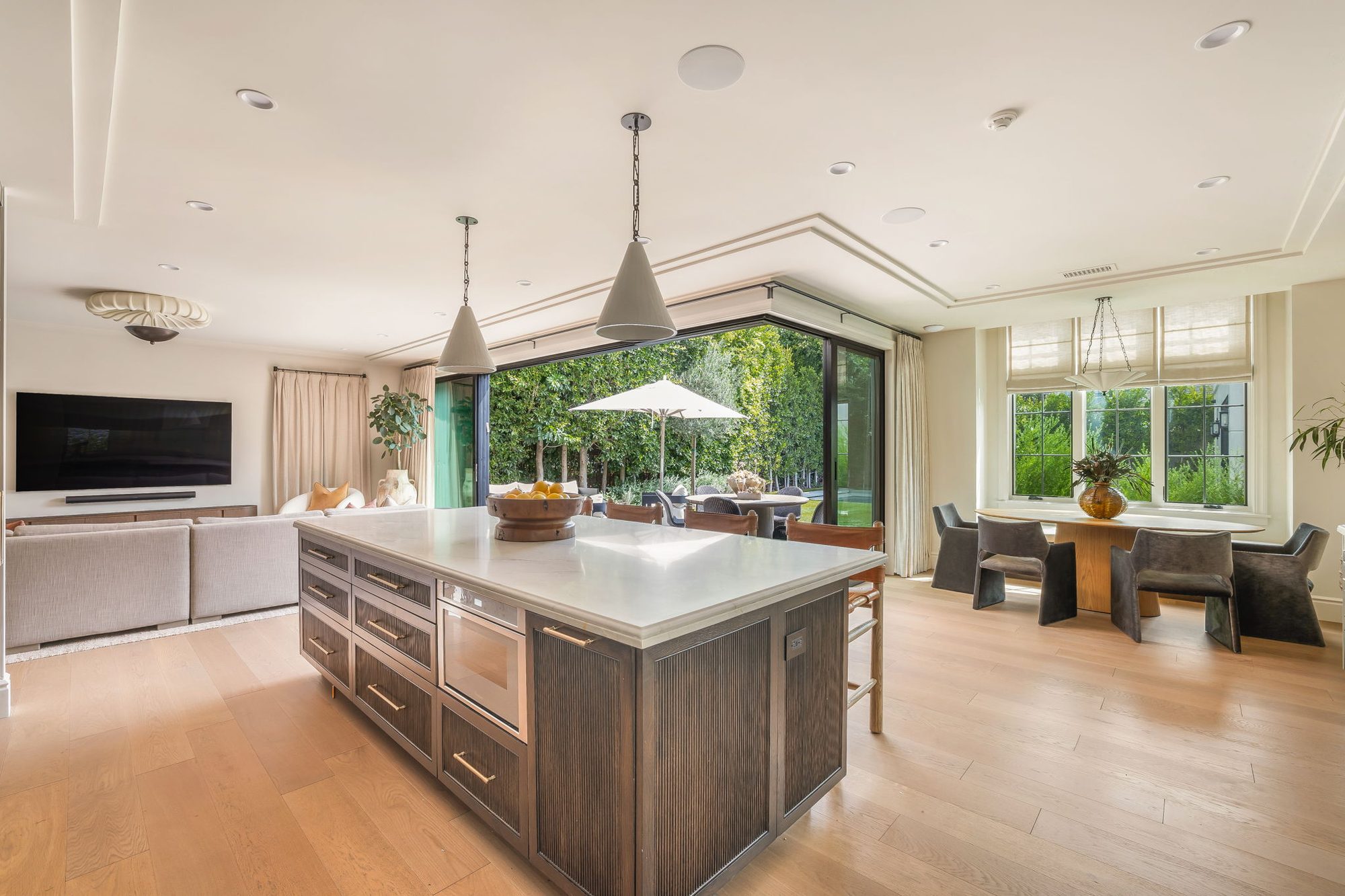 Storybook House open kitchen and great room